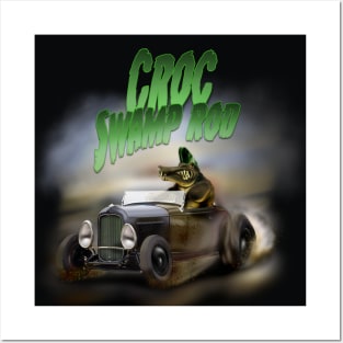 Ratfink Croc Swamp Rod Posters and Art